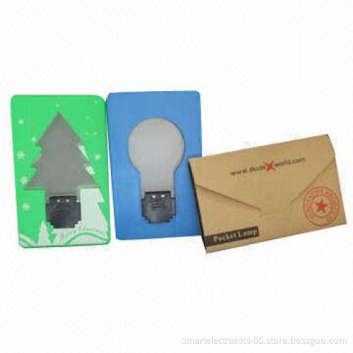 LED Light Card Gifts, Made of ABS